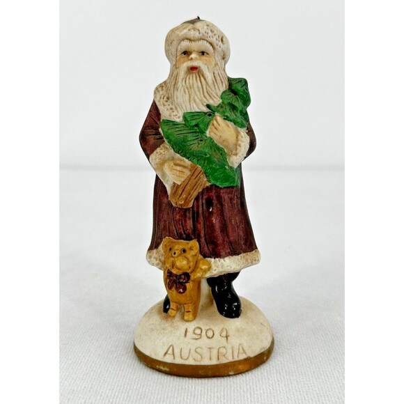 VTG Heilig Meyers Santa Claus Around the World Christmas Figurine ~1904 Austria - Picture 1 of 8